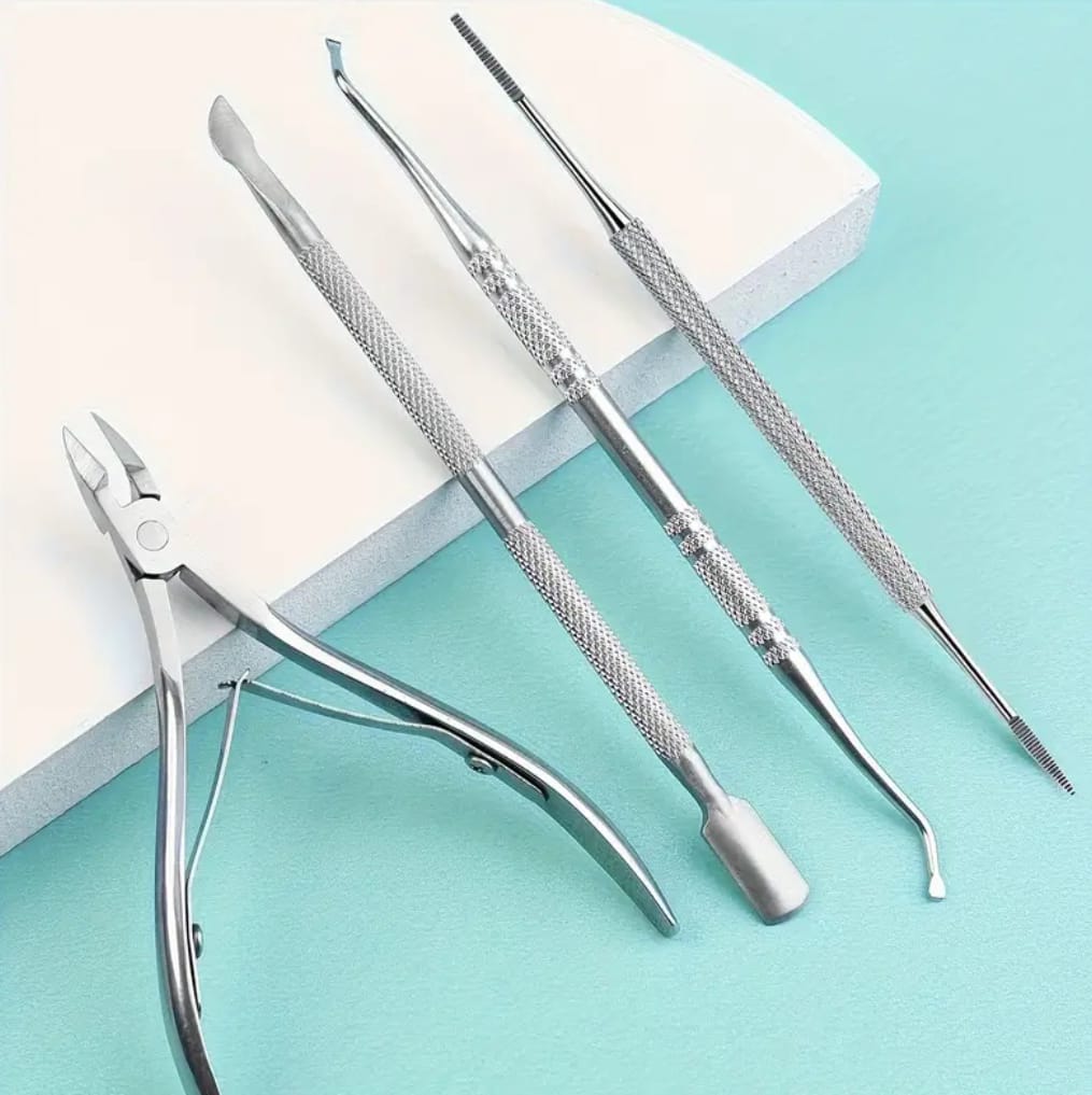 Kit Profesional para Onicocriptosis (Uñas Encarnadas) - 4 Piezas