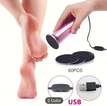 Removedor Eléctrico de Callos Profesional con Lijas Desechables