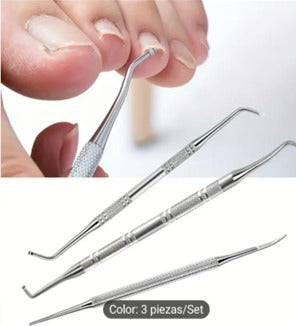 Kit Profesional para Onicocriptosis (Uñas Encarnadas) 3 Piezas