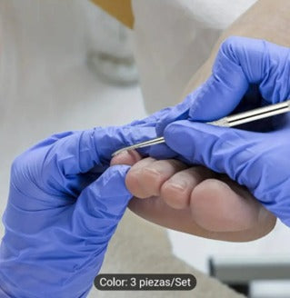 Kit Profesional para Onicocriptosis (Uñas Encarnadas) 3 Piezas