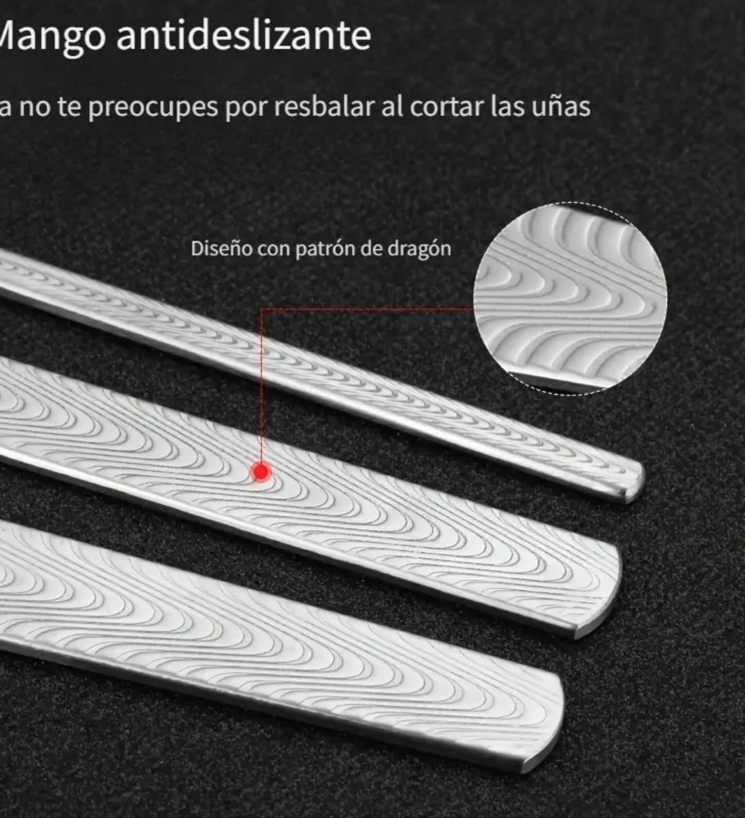 Set Profesional de Cuchillas para Pedicura / Quiropodia (3 Piezas + Estuche)